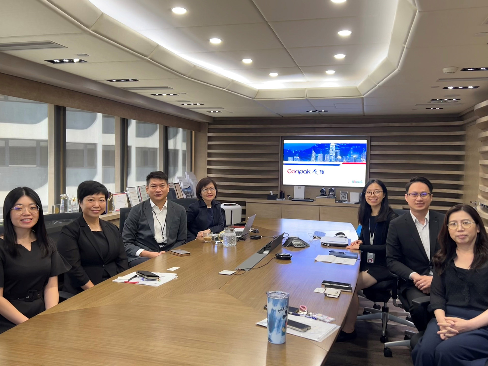 康栢歡迎與 Allinial Global 領導層舉行開創(chuàng)性首次會議